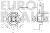 Bremsscheibe Hinterachse EUROBRAKE 5815203935 Bild Bremsscheibe Hinterachse EUROBRAKE 5815203935