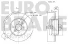 Bremsscheibe Hinterachse EUROBRAKE 5815203941 Bild Bremsscheibe Hinterachse EUROBRAKE 5815203941