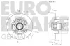 Bremsscheibe Hinterachse EUROBRAKE 5815203973 Bild Bremsscheibe Hinterachse EUROBRAKE 5815203973