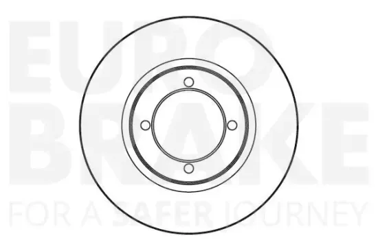 Bremsscheibe EUROBRAKE 58152045156 Bild Bremsscheibe EUROBRAKE 58152045156