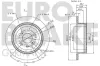 Bremsscheibe Hinterachse EUROBRAKE 5815204576 Bild Bremsscheibe Hinterachse EUROBRAKE 5815204576