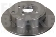 Bremsscheibe Hinterachse EUROBRAKE 5815204585