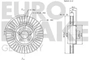 Bremsscheibe EUROBRAKE 58152047171