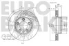 Bremsscheibe Vorderachse links EUROBRAKE 58152047102 Bild Bremsscheibe Vorderachse links EUROBRAKE 58152047102