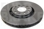 Bremsscheibe Vorderachse EUROBRAKE 58152047107