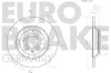 Bremsscheibe Hinterachse EUROBRAKE 58152047148 Bild Bremsscheibe Hinterachse EUROBRAKE 58152047148