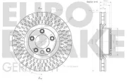 Bremsscheibe EUROBRAKE 5815204797