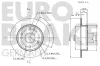 Bremsscheibe EUROBRAKE 5815209939 Bild Bremsscheibe EUROBRAKE 5815209939