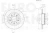 Bremsscheibe EUROBRAKE 5815311581 Bild Bremsscheibe EUROBRAKE 5815311581