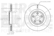 Bremsscheibe EUROBRAKE 5815311588