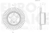 Bremsscheibe Vorderachse EUROBRAKE 58153115101 Bild Bremsscheibe Vorderachse EUROBRAKE 58153115101