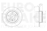Bremsscheibe EUROBRAKE 5815311944