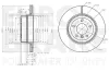 Bremsscheibe Hinterachse EUROBRAKE 58153115120 Bild Bremsscheibe Hinterachse EUROBRAKE 58153115120