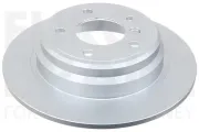 Bremsscheibe Hinterachse EUROBRAKE 5815311537