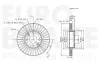 Bremsscheibe EUROBRAKE 5815312264 Bild Bremsscheibe EUROBRAKE 5815312264