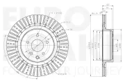 Bremsscheibe EUROBRAKE 5815312594
