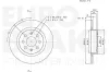 Bremsscheibe Hinterachse EUROBRAKE 5815312351 Bild Bremsscheibe Hinterachse EUROBRAKE 5815312351