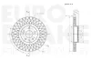 Bremsscheibe Vorderachse Vorderachse EUROBRAKE 5815312367 Bild Bremsscheibe Vorderachse Vorderachse EUROBRAKE 5815312367