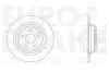 Bremsscheibe Hinterachse EUROBRAKE 58153125101 Bild Bremsscheibe Hinterachse EUROBRAKE 58153125101