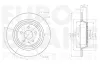 Bremsscheibe Hinterachse EUROBRAKE 58153125102 Bild Bremsscheibe Hinterachse EUROBRAKE 58153125102