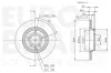 Bremsscheibe EUROBRAKE 5815312552 Bild Bremsscheibe EUROBRAKE 5815312552