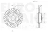 Bremsscheibe Vorderachse EUROBRAKE 5815312582 Bild Bremsscheibe Vorderachse EUROBRAKE 5815312582