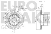 Bremsscheibe EUROBRAKE 5815313326