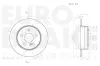 Bremsscheibe Hinterachse EUROBRAKE 58153133104 Bild Bremsscheibe Hinterachse EUROBRAKE 58153133104