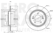 Bremsscheibe EUROBRAKE 5815313910