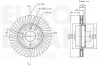 Bremsscheibe EUROBRAKE 5815313630 Bild Bremsscheibe EUROBRAKE 5815313630