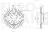 Bremsscheibe Vorderachse EUROBRAKE 5815313741 Bild Bremsscheibe Vorderachse EUROBRAKE 5815313741