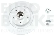 Bremsscheibe Hinterachse EUROBRAKE 58153139105