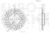 Bremsscheibe Vorderachse EUROBRAKE 5815314038 Bild Bremsscheibe Vorderachse EUROBRAKE 5815314038
