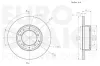 Bremsscheibe Hinterachse EUROBRAKE 5815314039 Bild Bremsscheibe Hinterachse EUROBRAKE 5815314039