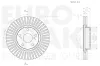 Bremsscheibe Vorderachse EUROBRAKE 58153145125 Bild Bremsscheibe Vorderachse EUROBRAKE 58153145125