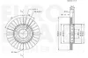 Bremsscheibe EUROBRAKE 5815314758 Bild Bremsscheibe EUROBRAKE 5815314758