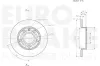 Bremsscheibe Hinterachse EUROBRAKE 5815314778 Bild Bremsscheibe Hinterachse EUROBRAKE 5815314778