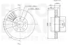 Bremsscheibe Vorderachse EUROBRAKE 5815314841 Bild Bremsscheibe Vorderachse EUROBRAKE 5815314841