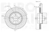 Bremsscheibe EUROBRAKE 5815314850 Bild Bremsscheibe EUROBRAKE 5815314850