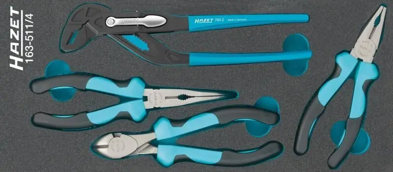 Zangen-Set HAZET 163-511/4