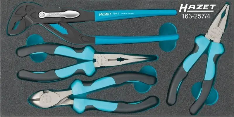 Zangen-Set HAZET 163-257/4