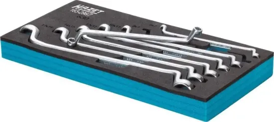 Doppel-Ringschlüsselsatz HAZET 163-296/7 Bild Doppel-Ringschlüsselsatz HAZET 163-296/7
