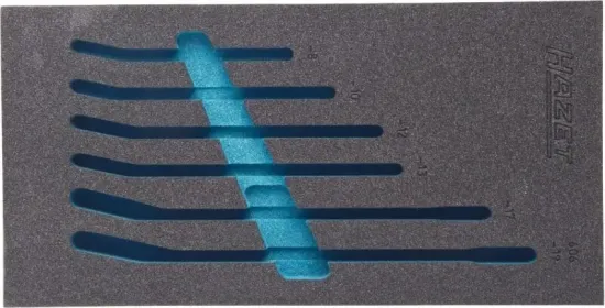 Schaumstoffeinlage, Sortimentskasten HAZET 163-97L Bild Schaumstoffeinlage, Sortimentskasten HAZET 163-97L