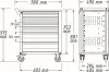 Werkzeugwagen HAZET 177-7 Bild Werkzeugwagen HAZET 177-7