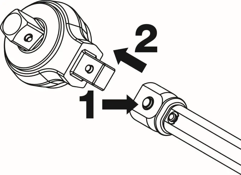 Einsteck-Ringschlüssel, Drehmomentschlüssel HAZET 6630A-41 Bild Einsteck-Ringschlüssel, Drehmomentschlüssel HAZET 6630A-41