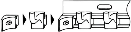 Werkzeughalter, Werkzeugschrank HAZET 2025X-06 Bild Werkzeughalter, Werkzeugschrank HAZET 2025X-06