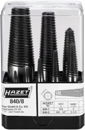Schraubenausdreher HAZET 840/8 Bild Schraubenausdreher HAZET 840/8