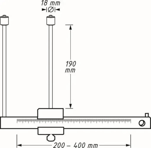 Messschieber, Bremsscheibendicke HAZET 4956-4 Bild Messschieber, Bremsscheibendicke HAZET 4956-4
