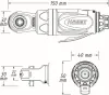 Ratschenschrauber (Druckluft) HAZET 9020P-2 Bild Ratschenschrauber (Druckluft) HAZET 9020P-2