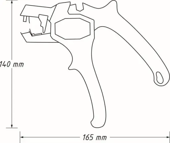 Abisolierzange HAZET 1862N Bild Abisolierzange HAZET 1862N